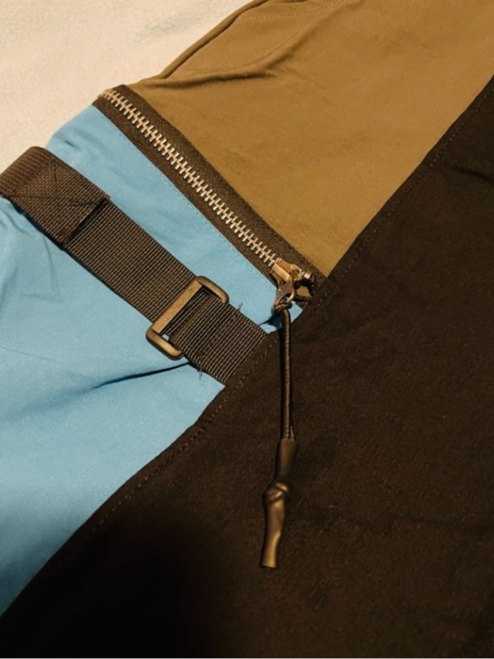 Motive NWT Men's Brown & Blue Contrast Utility Joggers - Picture 7 of 9